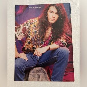 Slaughter’s Mark Slaughter pinup